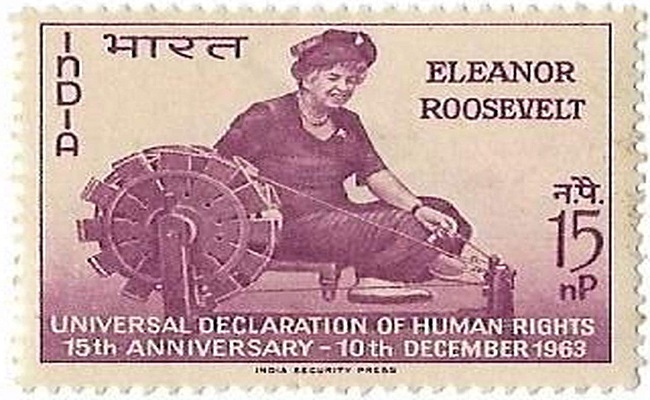 ప్రపంచ మానవహక్కుల రూపకర్త శ్రీమతి ఎలీనోర్ రూజ్వెల్ట్