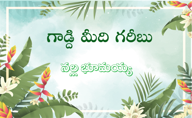 గాడ్ది మీది గరీబు