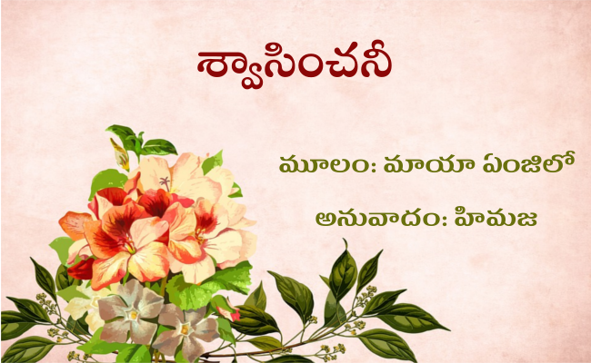 శ్వాసించనీ