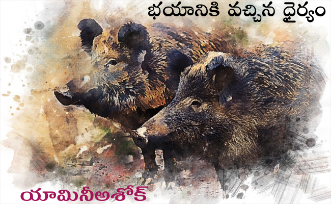 భయానికి వచ్చిన ధైర్యం