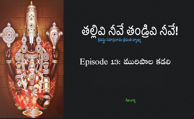 తల్లివి నీవే తండ్రివి నీవే!-13