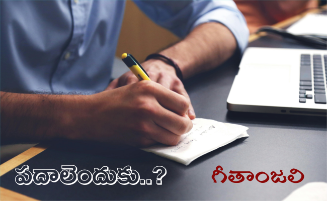 పదాలెందుకు..?