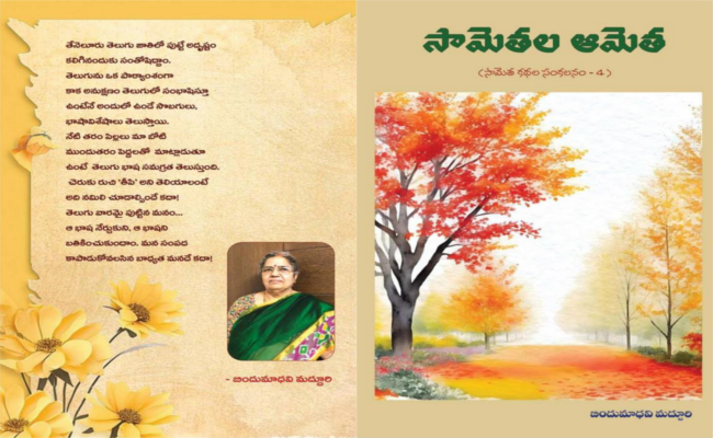 పసందైన పఠనం – ‘సామెతల ఆమెత’